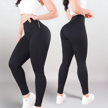 Pantalones Compresore Elásticos  de Cintura Alta®