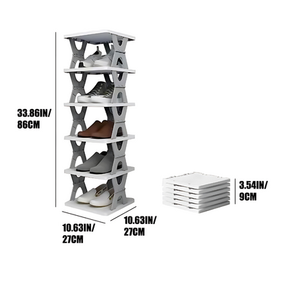 Zapatero Automontable Gran Capacidad Desplegable®