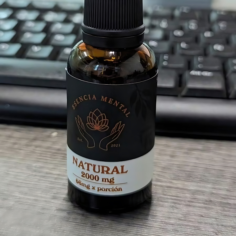 Gotas de CBD Natural para la Ansiedad y el Insomnio